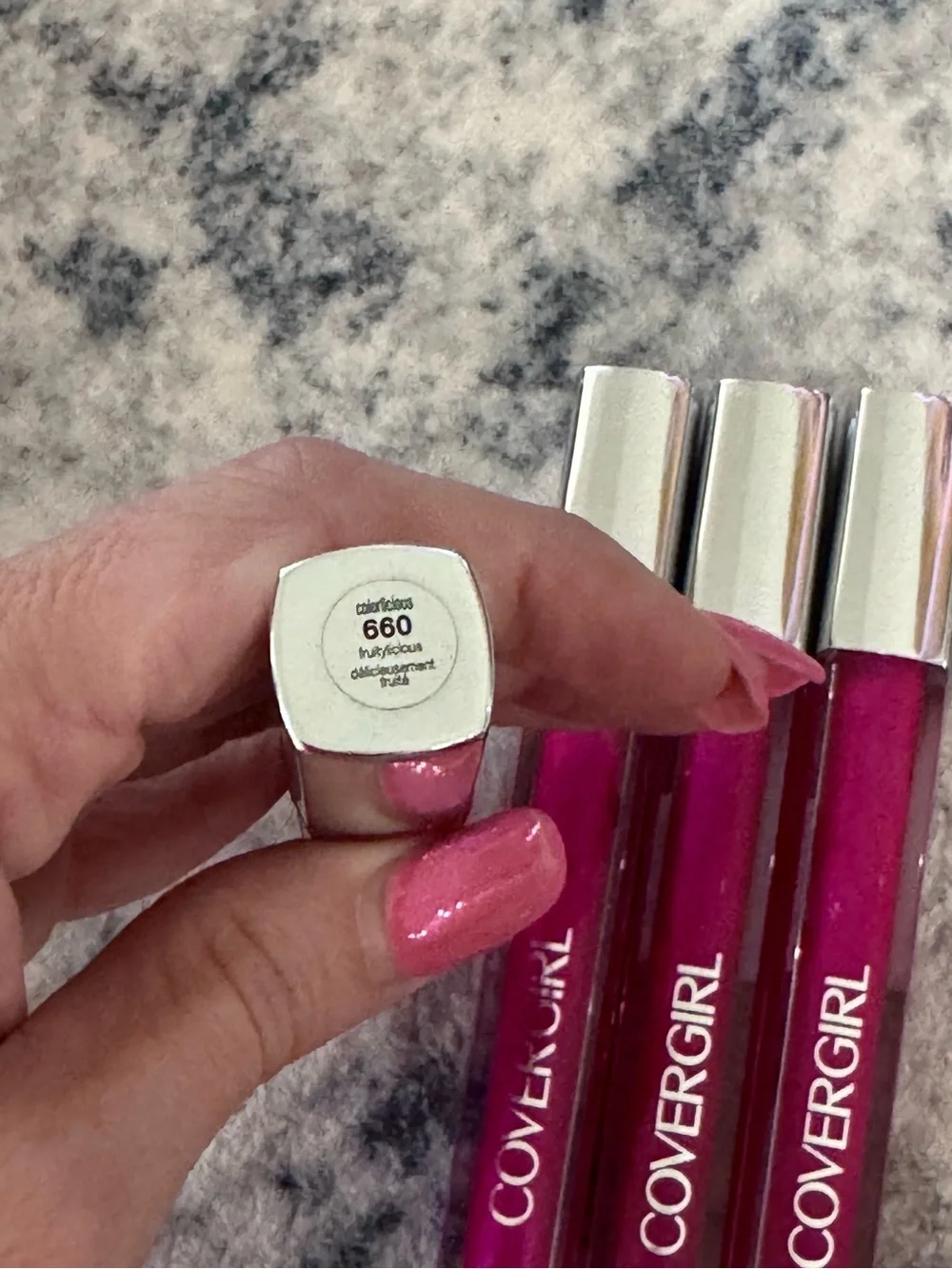 COVERGIRL COLORLICIOUS LIP GLOSS #660 FRUITYLICIOUS (Set Of 4)